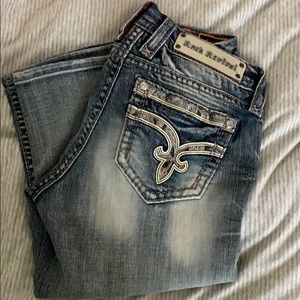 Rock Revival Easy Crop Jeans 28